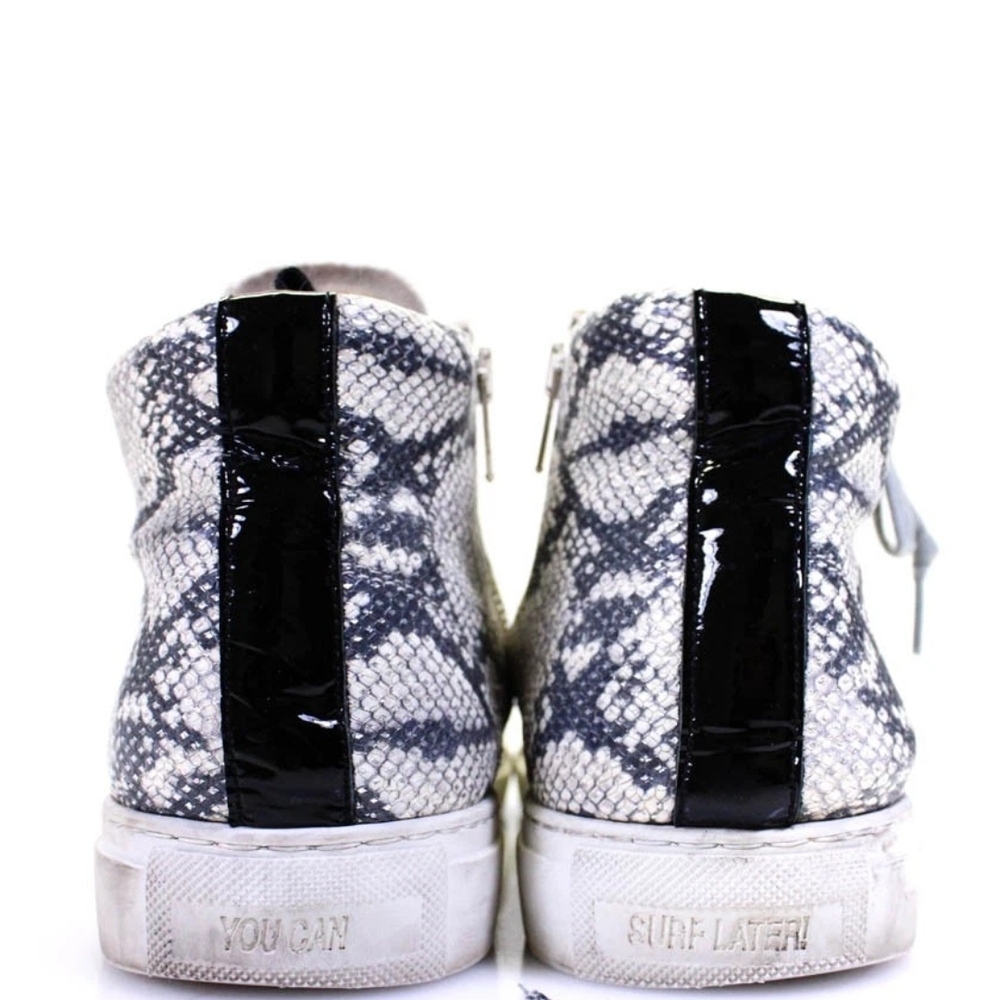 Women's Star2.0 Silver Python-Embossed High-Top S… - image 2